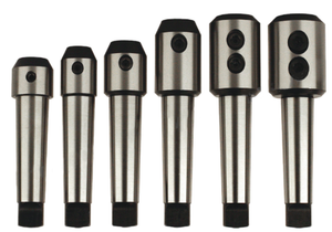 Precise 6 Piece 4MT End Mill Holder Set - Type A Tanged End, 3/8" to 1" - 67-140-904