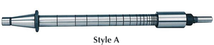 Precise Style A Milling Machine Arbor, 40 Taper, Length of Shoulder to Nut 16", Arbor 41-1/4-16-3