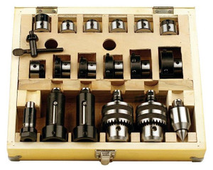 Precise Accessory Set MH0909 for 2-1/2" Diameter Revolving Tailstock Turrets - 69-202-510