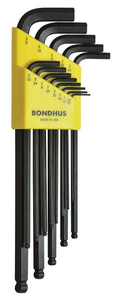 Bondhus 13 Piece Extra Long Balldriver® L-Wrench Set 16037 - 71-350-021