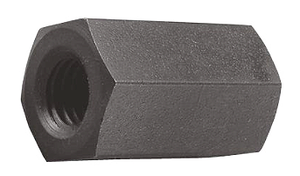 Precise Coupling Nut, Hex 11/16", 1-1/8" Length, 3/8"-16 Thread Size - HN-2