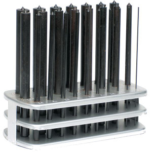 Precise Transfer Punch Set (Spotters) #SSGMM, Metric, 1.0mm - 13.0 by 0.5mm Precise Transfer Punch Set (Spotters) #SSGMM, Metric, 1.0mm - 13.0 by 0.5mm