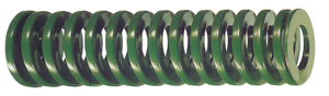 Danly DieMax XL™ Green Light Load, Die Spring, 6" Free Length, 1" Hole Dia., 1/2" Rod Dia.