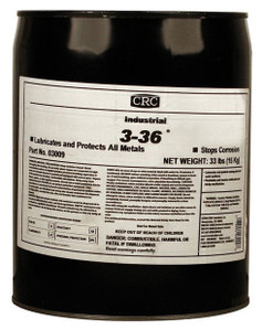 CRC 3-36 Multi-Purpose Lubricant #03009, 5 Gallon - 81-001-633