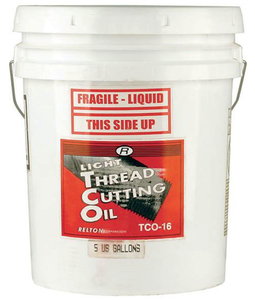 Relton TCO-16™ Light Thread Cutting Oil, 5 Gallon Pail - 05G-TCO16