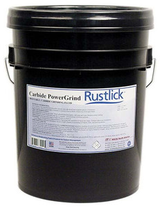 Rustlick Carbide PowerGrind Synthetic Carbide Grinding Fluid #74052, 5 Gallon Pail - 81-006-070