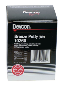 Devcon Bronze Putty, 1 Pound Tub - 10260