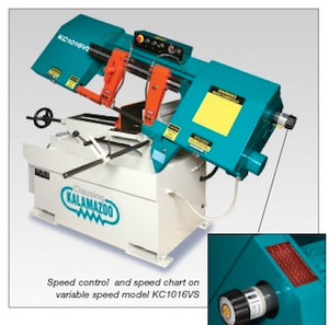 Clausing 10" Wet Cutting Horizontal Band Saw / KC1016VS