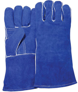 Precise Large Welding Gloves, Blue - 2514BBLT - 96-007-140