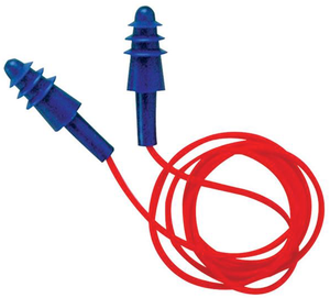 Howard Leight Air Soft™ Red Cord Reusable Earplugs, 50 Pair in Pack - AS-30R