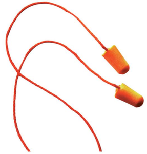 3M NRR 29 Corded Ear Plugs, 100 Pair in Pack - 1110