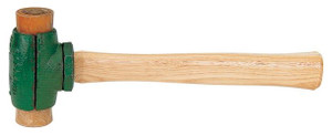 Garland Split-Head Hammer with Rawhide Faces #31002, 1-1/2" Face Dia.