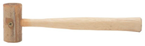 Garland Rawhide Mallet #11004, 2" Face Dia., 3-1/2" Head Length - 99-005-074