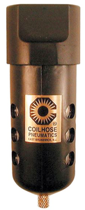 Coilhose Pneumatics Compact Filter With Auto Drain, 1/4” Port/Pipe - 26F2-D - 99-031-057