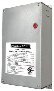 Phase-A-Matic Static Phase Converter - UL Series, 3/4 to 1-1/2 HP - UL-200HD Phase-A-Matic Static Phase Converter - UL Series, 3/4 to 1-1/2 HP - UL-200HD
