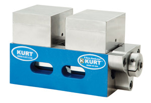 Kurt MaxLock 5-Axis Vise with Steel Jaws - SCMX250