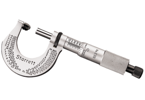 Starrett Outside Micrometer 0-1" - T230-XRL