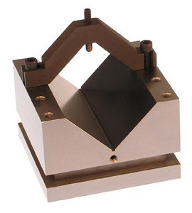 Suburban Precision Steel V-Block, SineSet Compatible, 90 degree, 6" x 6" x 4" - VB-466-S2