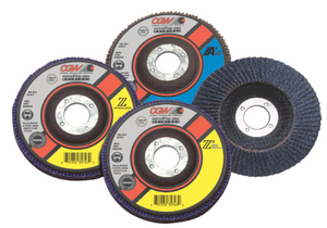 CGW Flap Disc A3 Aluminum Oxide, 4-1/2" Diameter, Hole 7/8", 80 Grit - 53-059-624