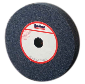 Radiac 10" Dia. Aluminum Oxide Bench Grinding Wheel, 10"X 1"X 1-1/4", 36M Grit - 34078006