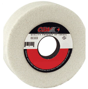 CGW Aluminum Oxide Tool Room Surface Straight Cup Grinding Wheel, 5" x 1-1/2", 46J Grit - 34929