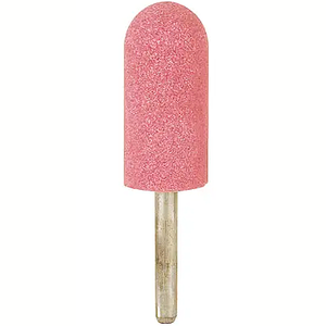 Precise Aluminum Oxide Mounted Stone Shape A11, 7/8" Point Diameter, 2" Point Length