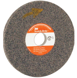 3M Scotch-Brite™ SST Deburring Wheel, 6" Dia. Max. RPM 6,000