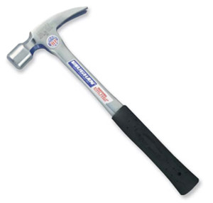Vaughan Steel Eagle Hammer, Straight Claw #R999, 20 oz. Head, 14" Length - 96-829-7