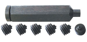 Precise 7 Piece Transfer Screw Set, Thread Size 5mm-.80mm Pitch - 71-604-305