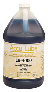 Accu-Lube Metalworking Lubricant #LB-3000 Medium Duty, 1 Gallon - 81-001-082