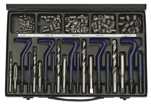 Precise S.T.I. Thread Repair Range Set, National Coarse 110 Inserts -RCNC