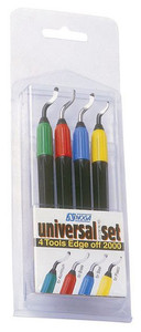 NOGA Plastic Edge Deburring Tool Set EO2100