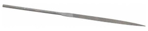 Grobet Swiss Needle File, 6-1/4" Length, Cut 2, Knife File #31.559 - 81-157-0