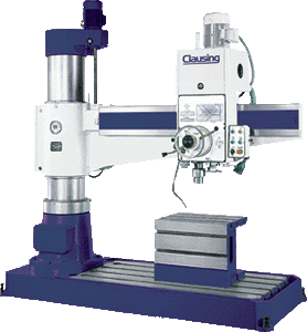 Clausing Large Capacity, Heavy-Duty Radial Drills - CLC1250