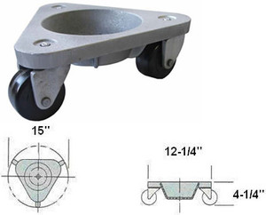 BOND Material Handling Super Duty Dolly, Model 3310