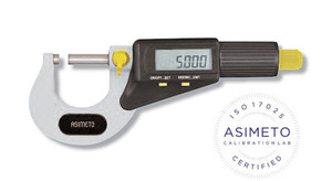 Asimeto Economic Digital Outside Micrometer, 4-5"/100-125mm - 7116051