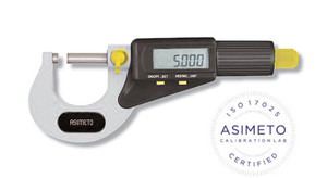 Asimeto Economic Digital Outside Micrometer, 5-6"/125-150mm - 7116061