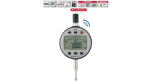 MAHR Digital Indicator MarCator 1087 Ri with Analog Display, 0.5"/12.5mm - 4337163