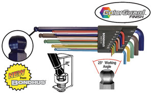 Bondhus Ball End L-Wrenches ColorGuard Finish