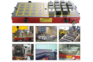 Techniks 23.2" x 18.9" Pole 56 Work Holding Chuck - EEPM-5060