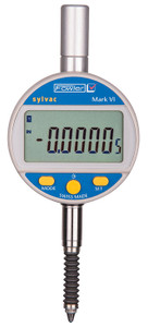 Fowler Sylvac Mark VI Electronic Indicator, IP67 w/ Rubber Boot, 0-1"/25mm - 54-530-157