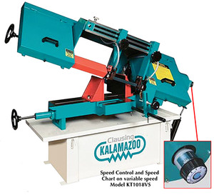 Clausing Kalamazoo Horizontal Wet Cutting Bandsaws