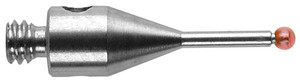 Renishaw Styli, M2 Ø1 mm Ruby ball, Stainless Steel Stem, L 10 mm, EWL 4.5 mm - A-5000-7806