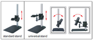Standard Stand without Swivel for Insize Wireless Microscope - 285002