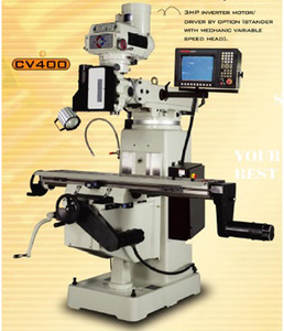 Manford CNC Turret Milling Machine CV-400 w/ Heidenhain Acu-Rite Controller, 3 axis CNC system - CV-400-3