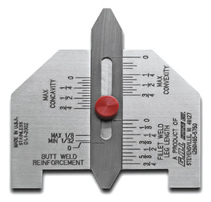 G.A.L. Gage Automatic Weld Size Weld Gauge Metric - GAL-6M