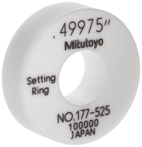 Mitutoyo Ceramic Setting Ring - 177-525