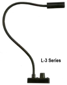 Littlite L-3 Halogen Lampset, 18" Gooseneck - L-3/18