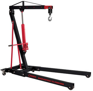 Sunex 2 Ton Folding Engine Crane with Dual Pump Pistons - 5222-1