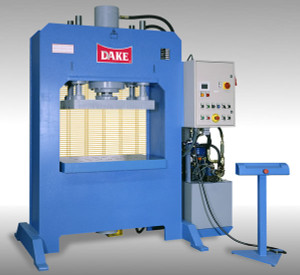 Dake Hydraulic PST Platen Press, 70 Ton, Automatic - PST-70A